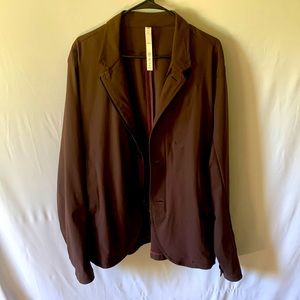 Mens Lululemon maroon blazer size large